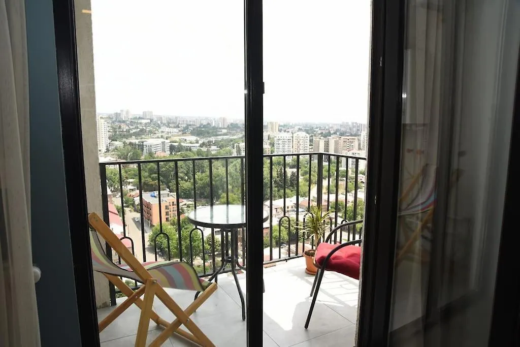 New! Cozy Stylish Apartment With Breathtaking View 트빌리시 0*,